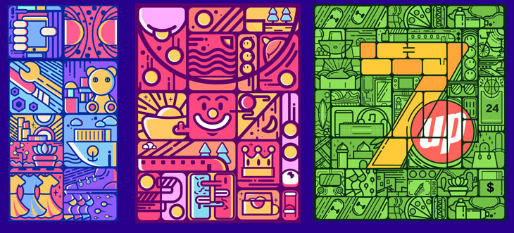 线性描边插画绘制技巧三步曲