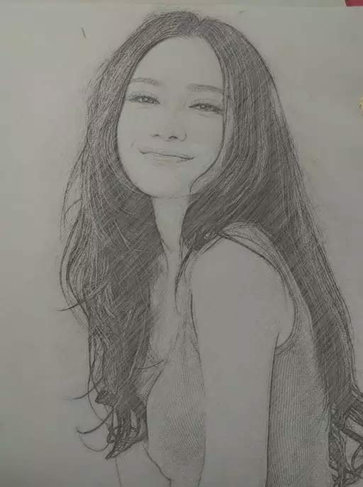 PS如何将照片做出逼真的素描效果~！