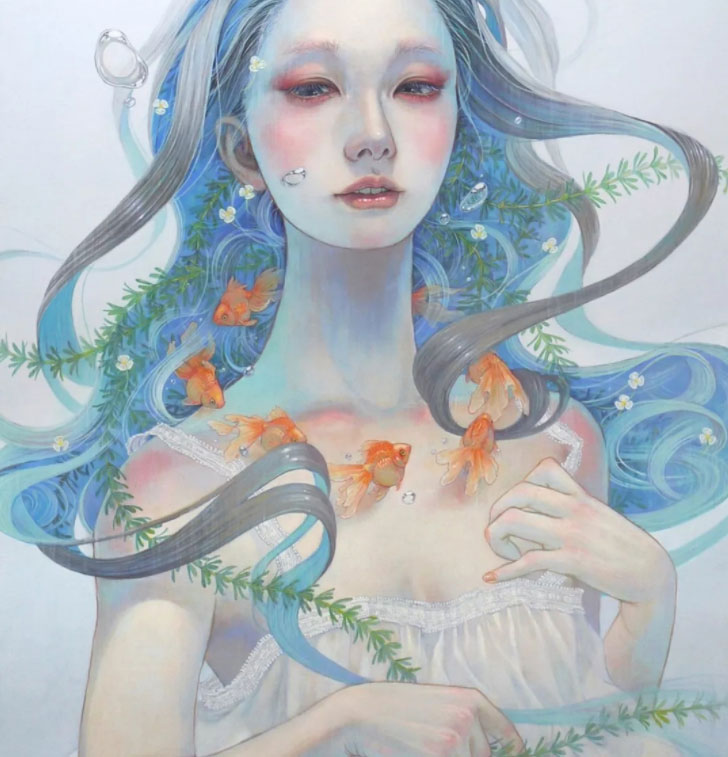 娇羞空灵少女，比水蜜桃鲜嫩，比花儿更动人