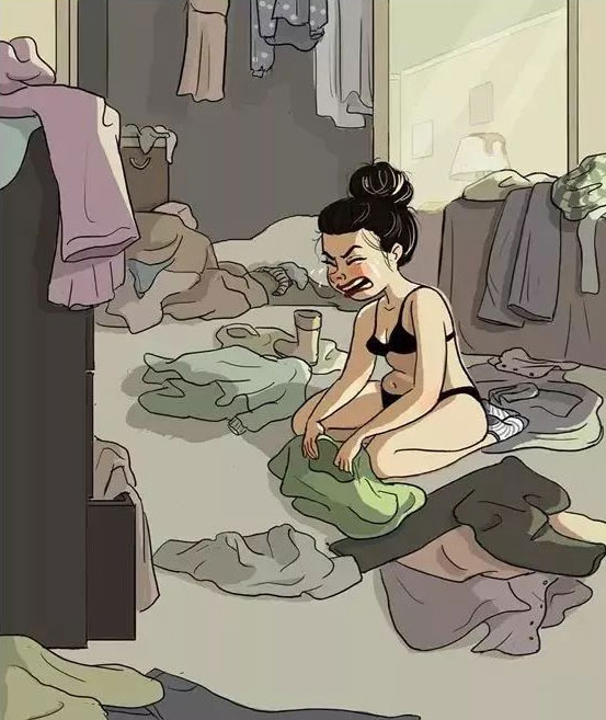 很美的一组插画：她画出了单身女生的日常，引36万人围观