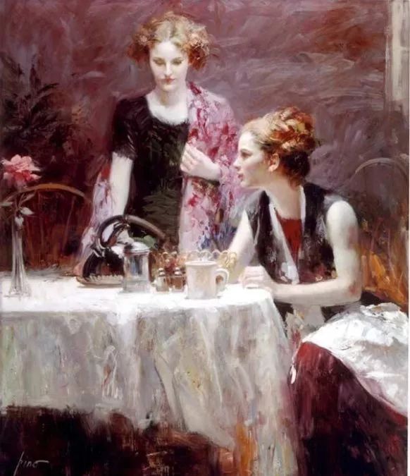 他笔下的乡情女性油g，美到让人窒息！